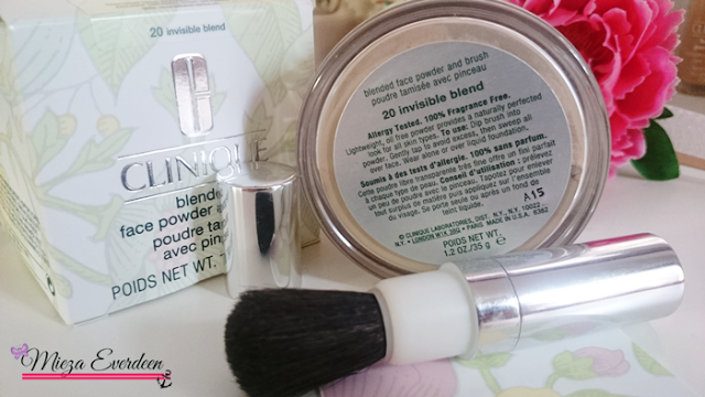 clinique blended face powder and brush 35g